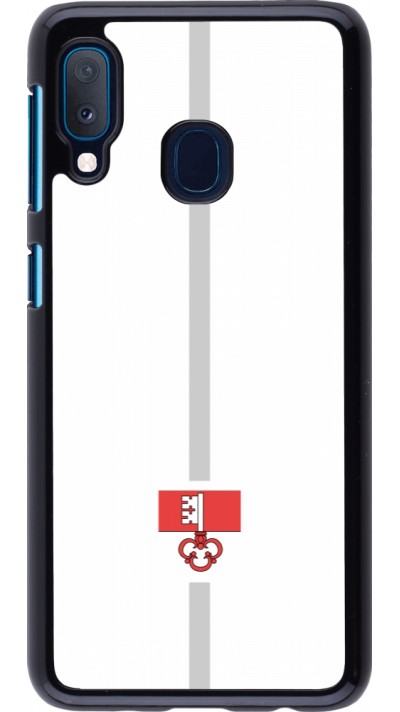 Coque Samsung Galaxy A20e - Canton OW blanc