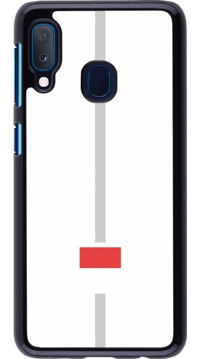 Coque Samsung Galaxy A20e - Canton SO blanc