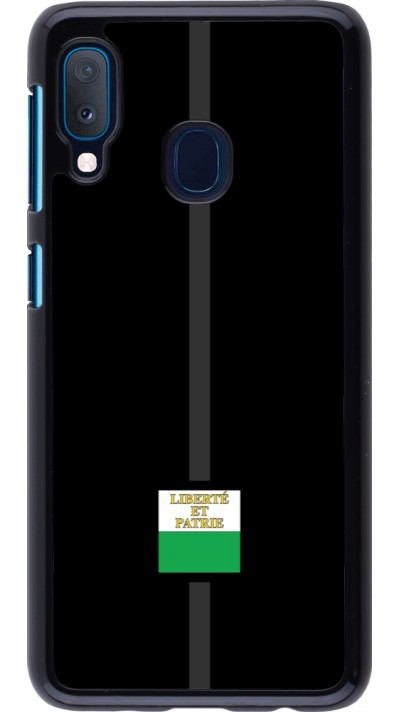 Coque Samsung Galaxy A20e - Canton VD noir