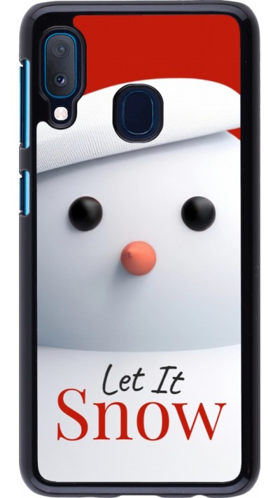 Samsung Galaxy A20e Case Hülle - Christmas 25 Xmas Snowman