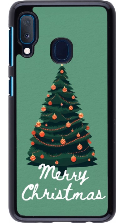 Samsung Galaxy A20e Case Hülle - Christmas 25 Xmas Tree