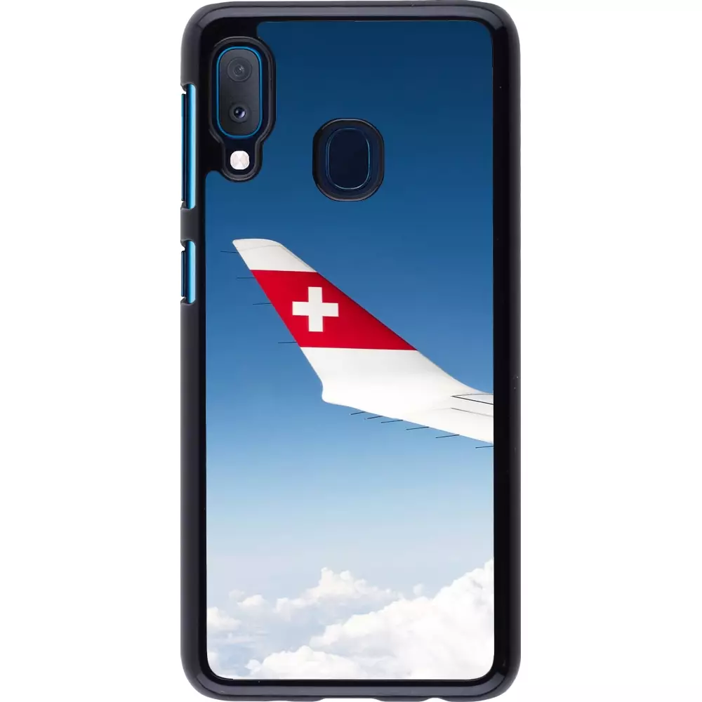 Coque Samsung Galaxy A20e - Fête Nationale Suisse Sky Swiss Flag