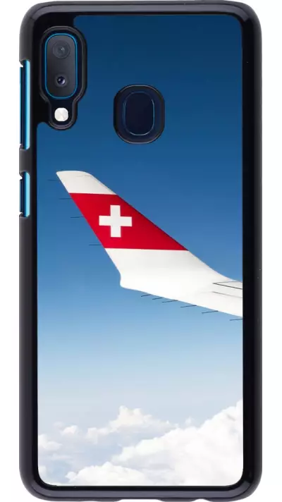 Coque Samsung Galaxy A20e - Fête Nationale Suisse Sky Swiss Flag