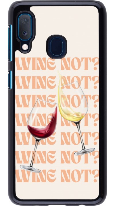 Samsung Galaxy A20e Case Hülle - Wine not Samsung Galaxy A20e Case Hülle - Wine not