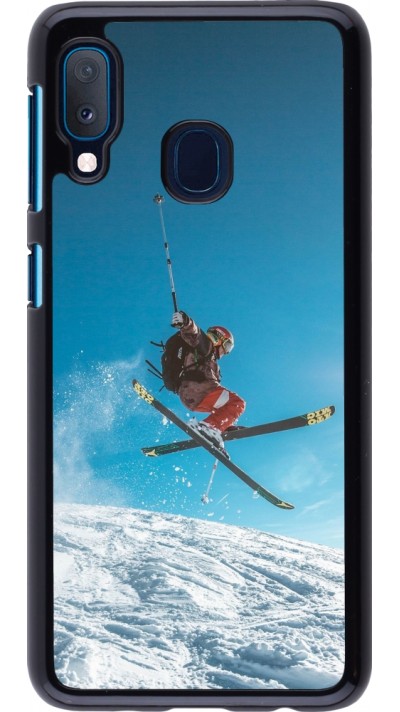 Samsung Galaxy A20e Case Hülle - Winter 22 Ski Jump Samsung Galaxy A20e Case Hülle - Winter 22 Ski Jump