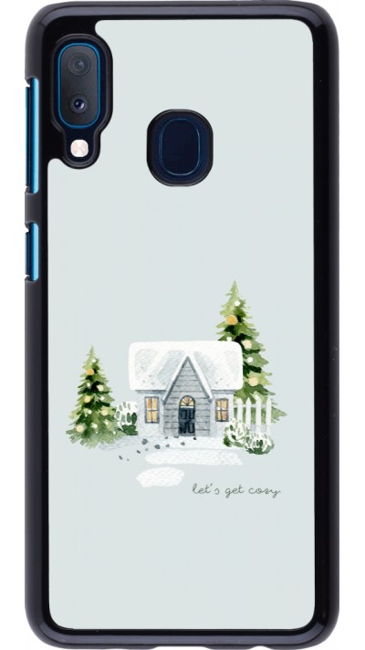 Samsung Galaxy A20e Case Hülle - Winter 25 Cosy House