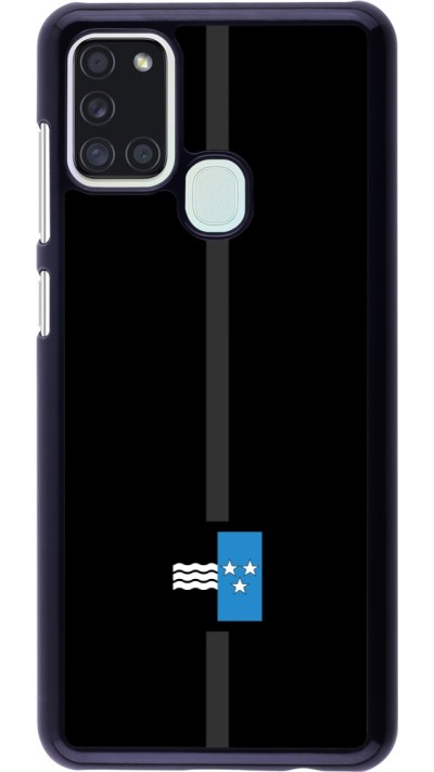 Coque Samsung Galaxy A21s - Canton AG noir