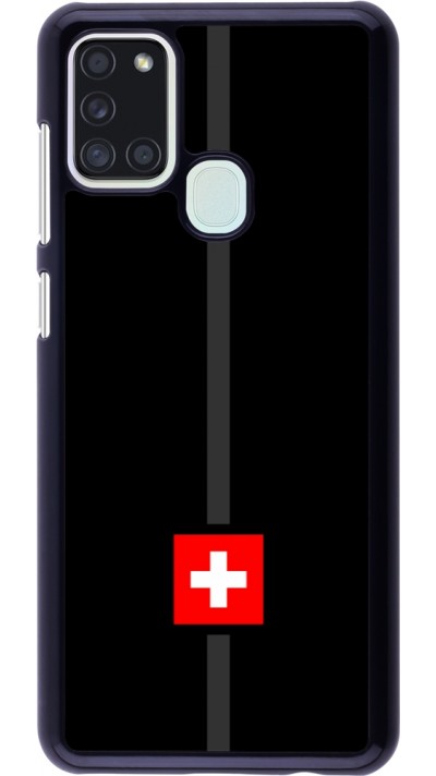 Coque Samsung Galaxy A21s - Canton CH noir