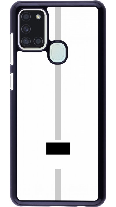 Coque Samsung Galaxy A21s - Canton FR blanc