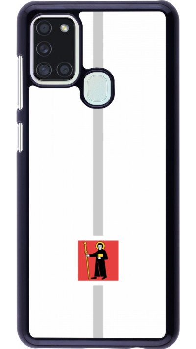 Coque Samsung Galaxy A21s - Canton GL blanc