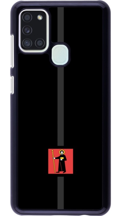 Coque Samsung Galaxy A21s - Canton GL noir