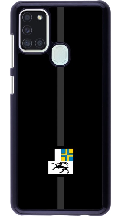 Coque Samsung Galaxy A21s - Canton GR noir