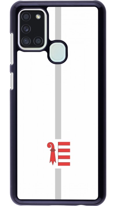 Coque Samsung Galaxy A21s - Canton JU blanc