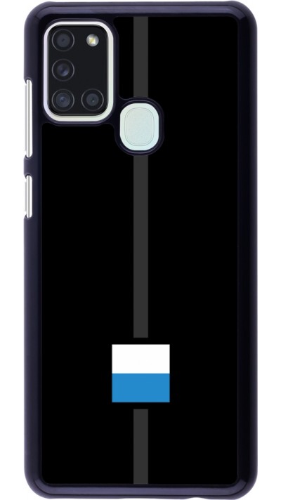 Coque Samsung Galaxy A21s - Canton LU noir