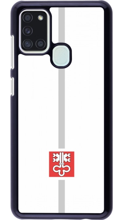 Coque Samsung Galaxy A21s - Canton NW blanc