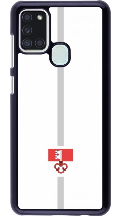 Coque Samsung Galaxy A21s - Canton OW blanc