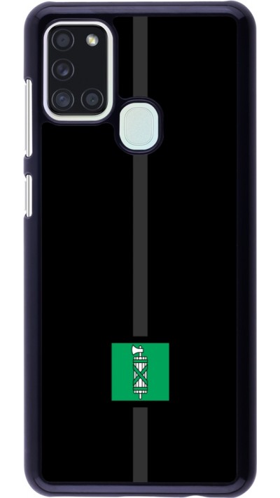 Coque Samsung Galaxy A21s - Canton SG noir
