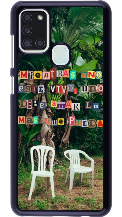 Samsung Galaxy A21s Case Hülle - Chairs DTMF