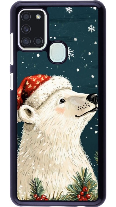 Coque Samsung Galaxy A21s - Christmas 25 Bear