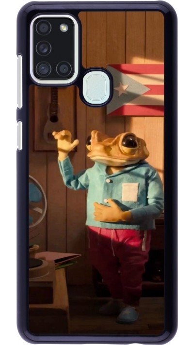 Samsung Galaxy A21s Case Hülle - Dancing frog DTMF