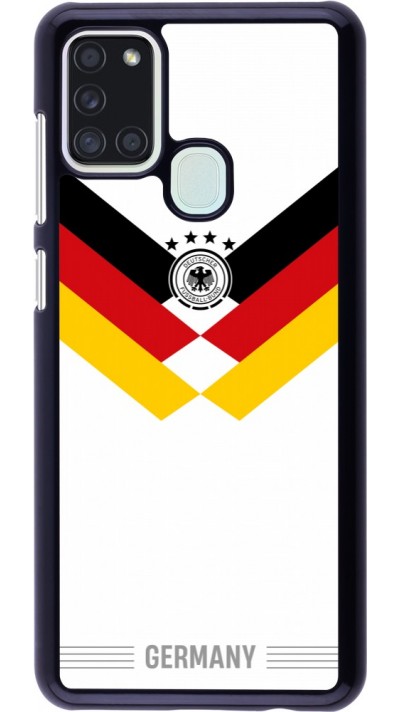 Samsung Galaxy A21s Case Hülle - Deutschland 2026 personalisierbares Fussballtrikot