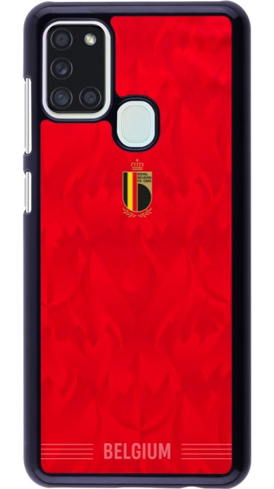 Samsung Galaxy A21s Case Hülle - Belgien 2026 personalisierbares Fussballtrikot