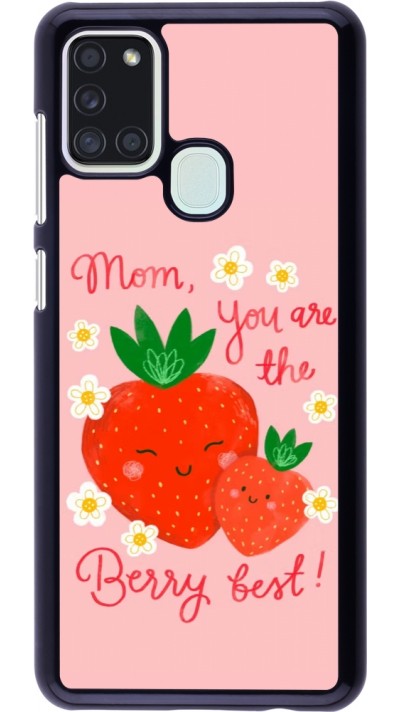 Samsung Galaxy A21s Case Hülle - Mom 2026 Berry best