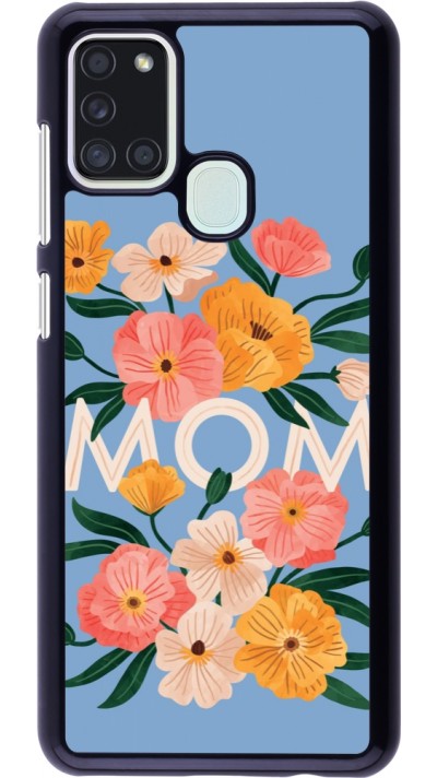 Samsung Galaxy A21s Case Hülle - Mom 2026 Flowers