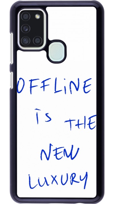 Samsung Galaxy A21s Case Hülle - Offline is the new luxury
