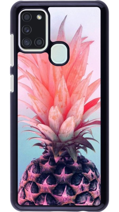 Coque Samsung Galaxy A21s - Purple Pink Pineapple