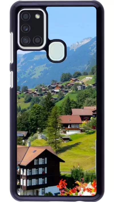 Coque Samsung Galaxy A21s - Fête Nationale Suisse Paysage