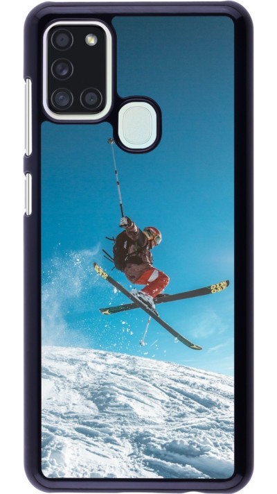 Samsung Galaxy A21s Case Hülle - Winter 22 Ski Jump Samsung Galaxy A21s Case Hülle - Winter 22 Ski Jump
