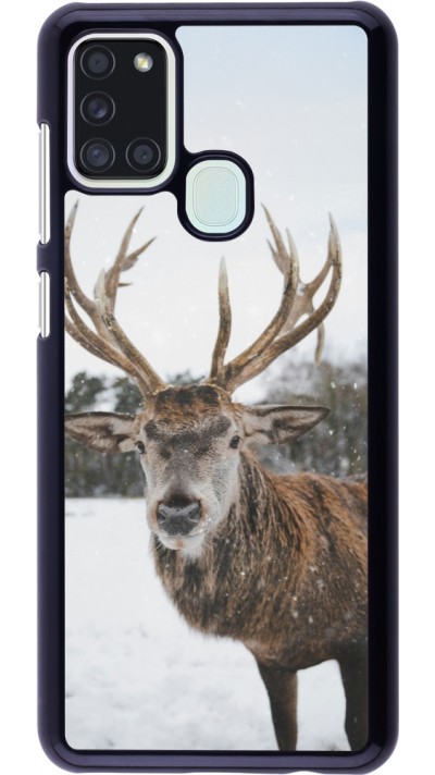 Coque Samsung Galaxy A21s - Winter 25 Winter reindeer