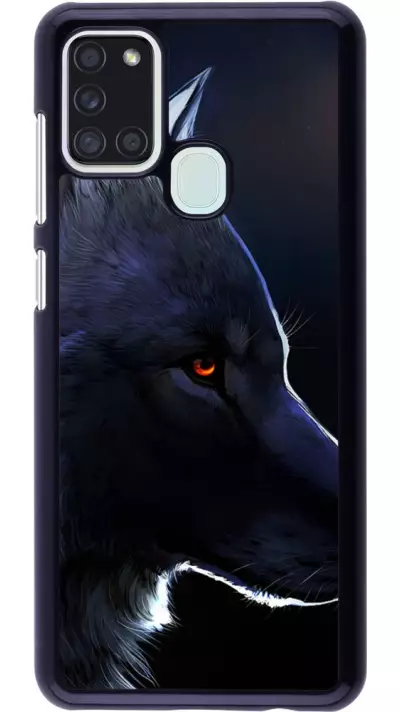 Coque Samsung Galaxy A21s - Wolf Shape