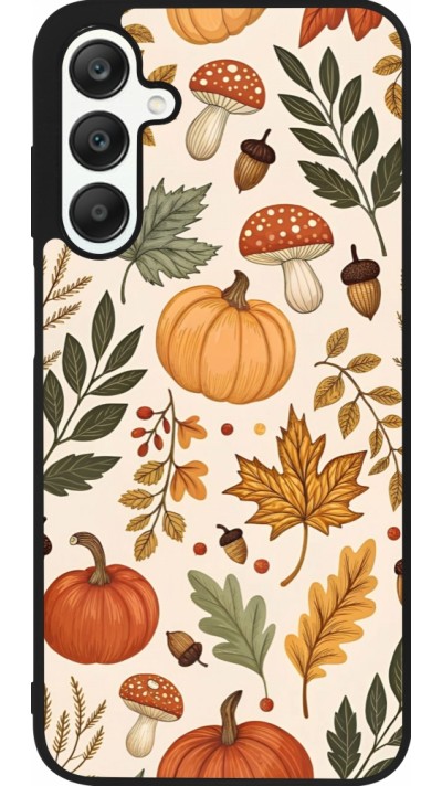 Coque Samsung Galaxy A25 - Silicone rigide noir Autumn 25 Autumn pattern