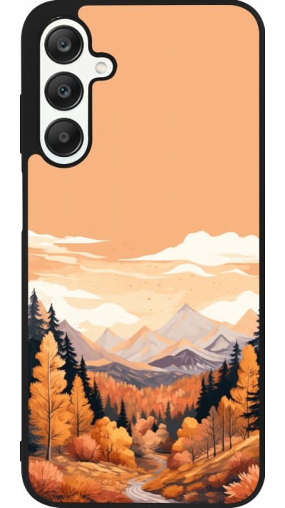 Coque Samsung Galaxy A25 - Silicone rigide noir Autumn 25 Mountains