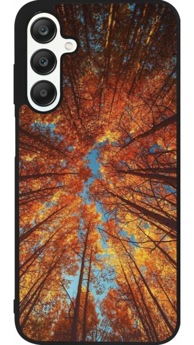Coque Samsung Galaxy A25 - Silicone rigide noir Autumn 25 Trees