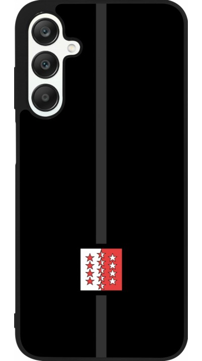 Coque Samsung Galaxy A25 - Silicone rigide noir Canton VS noir