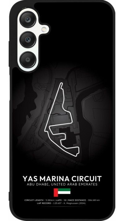 Coque Samsung Galaxy A25 - Silicone rigide noir F1 Track 2025 Abu Dhabi