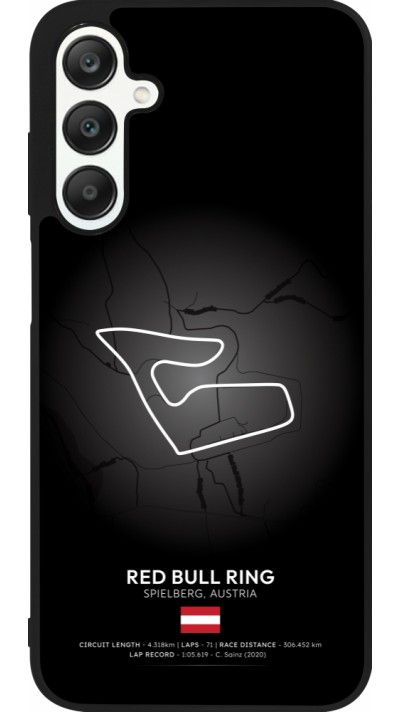 Coque Samsung Galaxy A25 - Silicone rigide noir F1 Track 2025 Austria