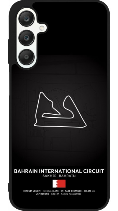 Coque Samsung Galaxy A25 - Silicone rigide noir F1 Track 2025 Bahrain