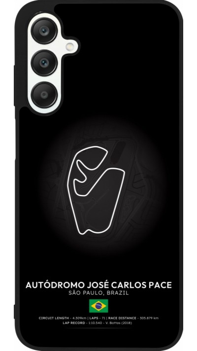 Coque Samsung Galaxy A25 - Silicone rigide noir F1 Track 2025 Brazil