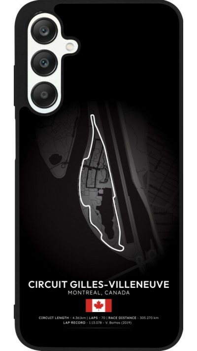 Coque Samsung Galaxy A25 - Silicone rigide noir F1 Track 2025 Canada