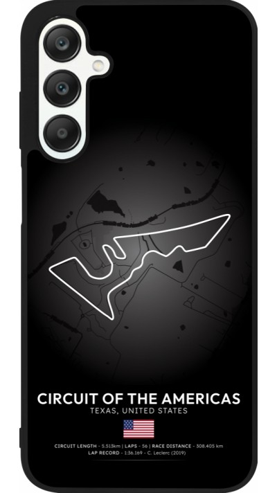 Coque Samsung Galaxy A25 - Silicone rigide noir F1 Track 2025 United States