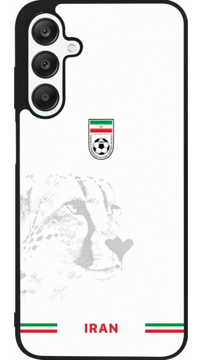 Samsung Galaxy A25 Case Hülle - Silikon schwarz Iran 2026 personalisierbares Fussballtrikot