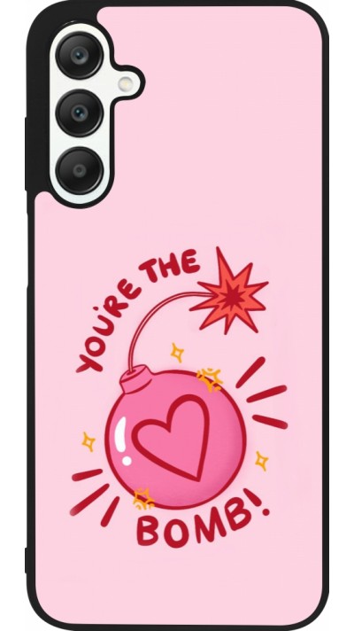 Coque Samsung Galaxy A25 - Silicone rigide noir Saint Valentines Day 26 You are the bomb