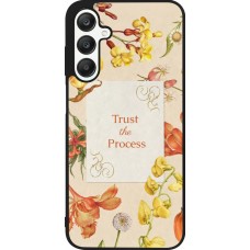 Samsung Galaxy A25 Case Hülle - Silikon schwarz Trust the process Spring 2026
