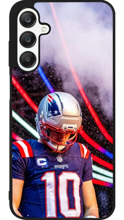 Coque Samsung Galaxy A25 - Silicone rigide noir Super Bowl 26 Patriots 3