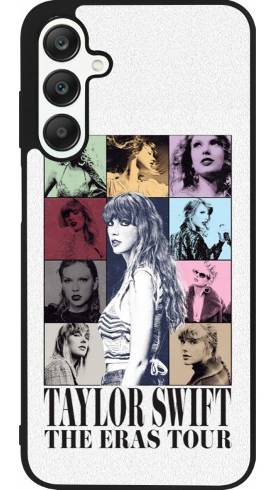 Coque Samsung Galaxy A25 - Silicone rigide noir Taylor Swift The Eras Tour
