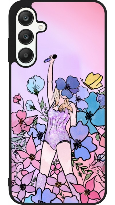 Coque Samsung Galaxy A25 - Silicone rigide noir Taylor Swift Sketch - Pink